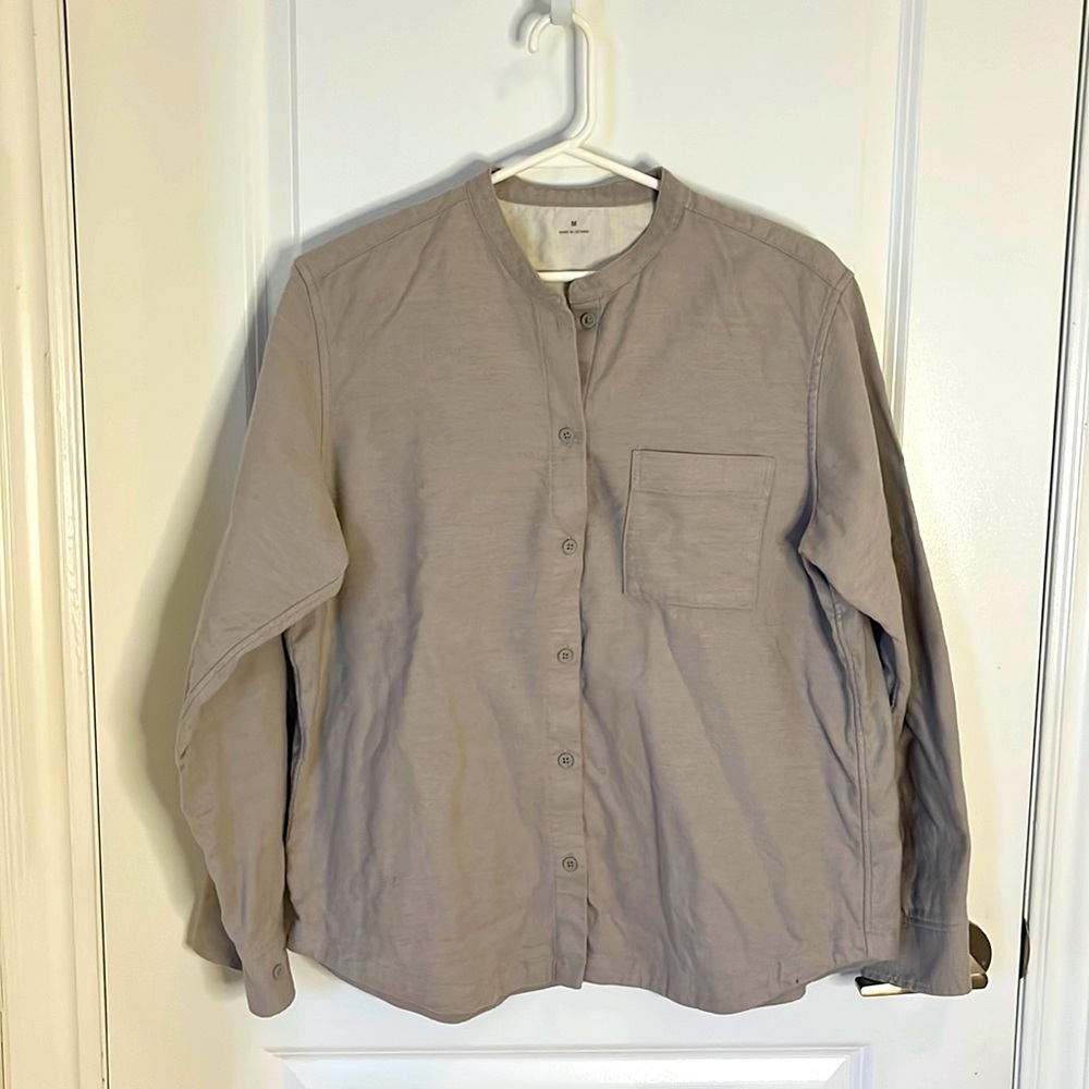 Muji 100% cotton top size M